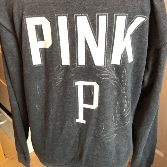VS Pink 1/4 zip hoodie sz S - Picture 4 of 5